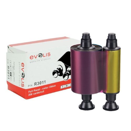 Ruy băng mực 6 màu Evolis R3314 (200 prints)